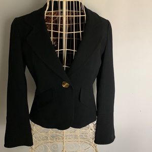 Ellen Tracy single button blazer